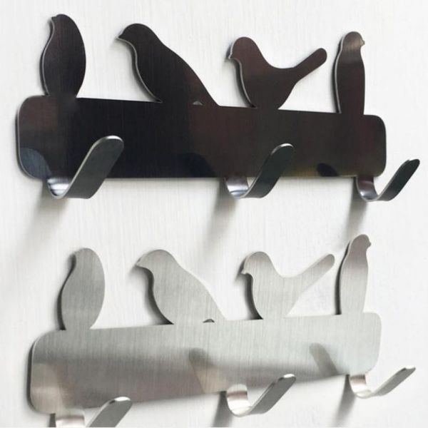 simple bird shape hook diy stainless steel coat wall rack key frame home decor living room bedroom hanging hooks & rails
simple bird shape hook diy stainless steel coat wall rack key frame home decor living room bedroom hanging hooks & rails