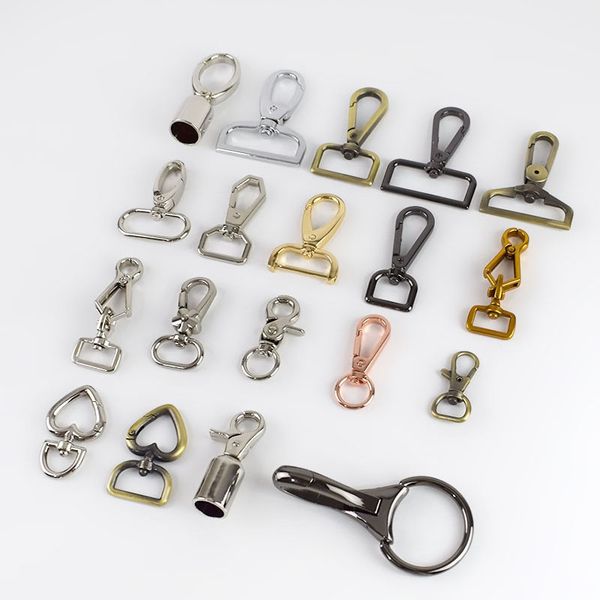 bags metal lobster gold swivel clasp lanyard key chains snap hook purseclasp, Black 
bags metal lobster gold swivel clasp lanyard key chains snap hook purseclasp, Black