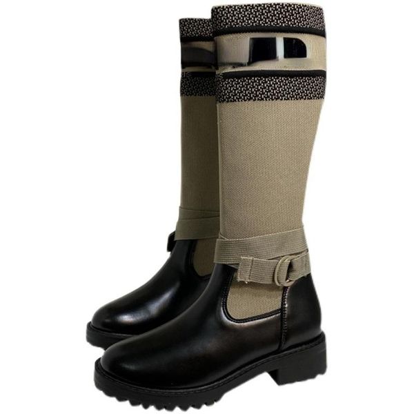 boots long knight sapatos femininos brand women's knee high female flat riding winter splicing knitting thin, Black
boots long knight sapatos femininos brand women's knee high female flat riding winter splicing knitting thin, Black