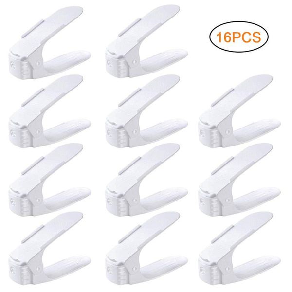 8/16pcs shoe hanger adjustable organizer shoes storage rack footwear support slot space saving cabinet closet stand shoebox clothing & wardr
8/16pcs shoe hanger adjustable organizer shoes storage rack footwear support slot space saving cabinet closet stand shoebox clothing & wardr