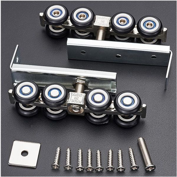 8/12 wheels hangers roller cold rolled steel sliding wooden door closet hardware kit other
8/12 wheels hangers roller cold rolled steel sliding wooden door closet hardware kit other