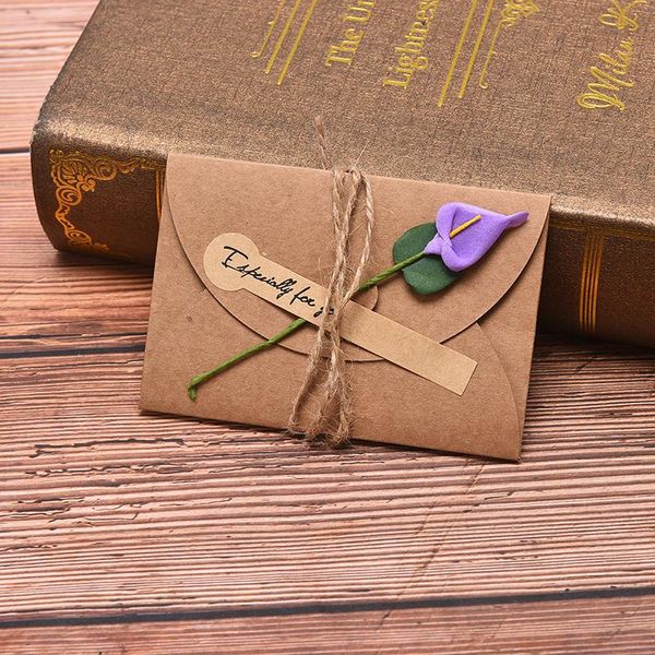 retro diy kraft paper invitation greeting card with envelope handmade dry flower wedding party envelopes cards
retro diy kraft paper invitation greeting card with envelope handmade dry flower wedding party envelopes cards