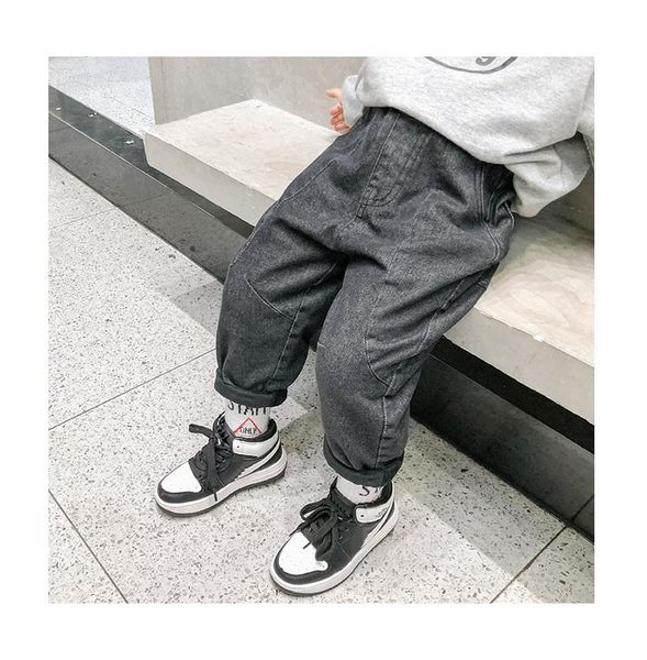 children pants winter boys thickened jeans baby casual trousers fashion plus velvet denim kids, Blue
children pants winter boys thickened jeans baby casual trousers fashion plus velvet denim kids, Blue