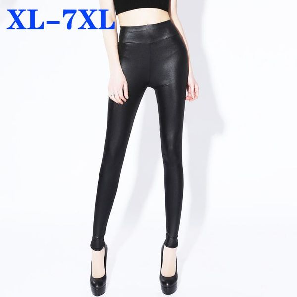 women's leggings plus size 5xl 6xl 7xl women black high waist faux leather elastic stretch skinny pants pencil trousers
women's leggings plus size 5xl 6xl 7xl women black high waist faux leather elastic stretch skinny pants pencil trousers