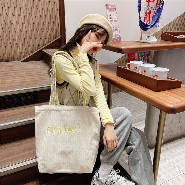 women portable travel casual tote embroidered letter student girls canvas handbags large capacity ladies shopping shoulder bags
women portable travel casual tote embroidered letter student girls canvas handbags large capacity ladies shopping shoulder bags