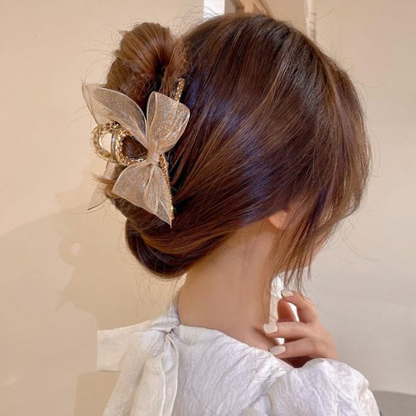 hair clips & barrettes amorcome korean lace bowknot claw for women girls acrylic rhinestone large accessories gift, Golden;silver
hair clips & barrettes amorcome korean lace bowknot claw for women girls acrylic rhinestone large accessories gift, Golden;silver