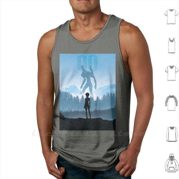 eva 00 tank vest sleeveless mens evangelion anime manga asuka langley nge shinji ikari ayanami, White;black
eva 00 tank vest sleeveless mens evangelion anime manga asuka langley nge shinji ikari ayanami, White;black