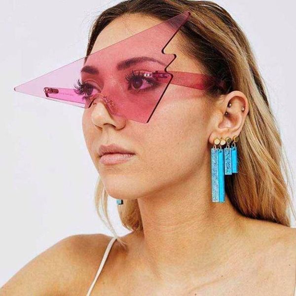sunglasses triangle one piece frameless for women designer trendy ocean lens sun glasses men party eyewears uv400, White;black
sunglasses triangle one piece frameless for women designer trendy ocean lens sun glasses men party eyewears uv400, White;black