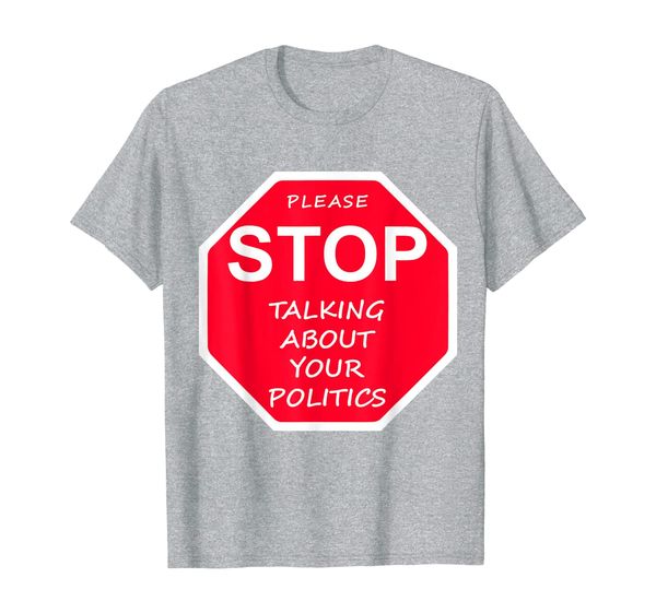 political shirts, stalking about politics, shirts, White;black