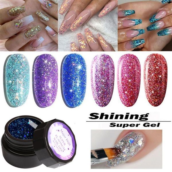 nail polish art gel extension gels thick builder 5ml shining cream paint lacquer glitter uv led1, Silver;gold
nail polish art gel extension gels thick builder 5ml shining cream paint lacquer glitter uv led1, Silver;gold