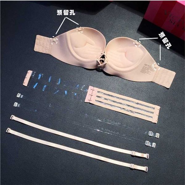 push up bra lingerie plus strapless bras for women seamless invisible bra backless underwear for wedding dress bridesmaid 211110, Red;black
push up bra lingerie plus strapless bras for women seamless invisible bra backless underwear for wedding dress bridesmaid 211110, Red;black