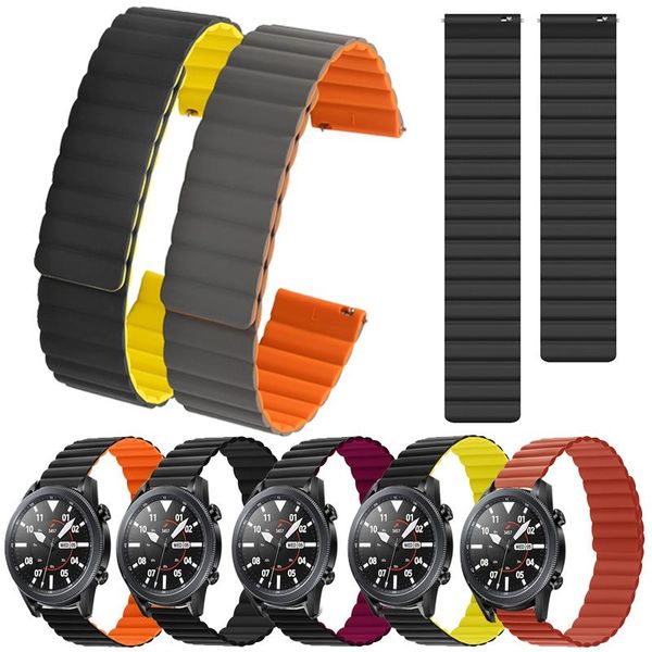 watch bands silicone magnetic watchband for galaxy 4 classic 20mm/watch4 20mm strap soft wristbands bracelet band, Black;brown
watch bands silicone magnetic watchband for galaxy 4 classic 20mm/watch4 20mm strap soft wristbands bracelet band, Black;brown