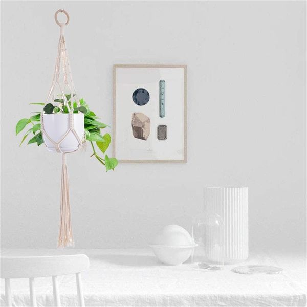 100% handmade macrame plant hanger flower /pot for wall decoration countyard garden hanging basket #t1p #t2g decorative objects & figurine f
100% handmade macrame plant hanger flower /pot for wall decoration countyard garden hanging basket #t1p #t2g decorative objects & figurine f