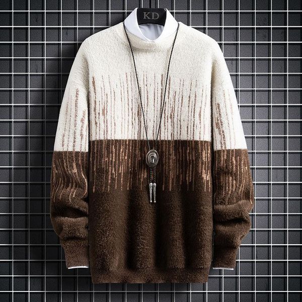 men's sweaters winter half high collar thick warm sweater men turtleneck brand mens slim fit pullover knitwear -40, White;black
men's sweaters winter half high collar thick warm sweater men turtleneck brand mens slim fit pullover knitwear -40, White;black