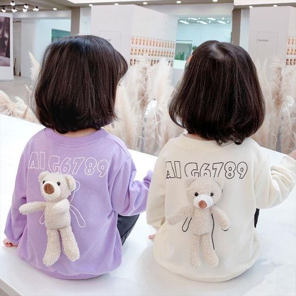 spring autumn baby girls t shirt coats kids childrens cotton long sleeve bear doll sweater clothes toddler sweatshirt, Black
spring autumn baby girls t shirt coats kids childrens cotton long sleeve bear doll sweater clothes toddler sweatshirt, Black