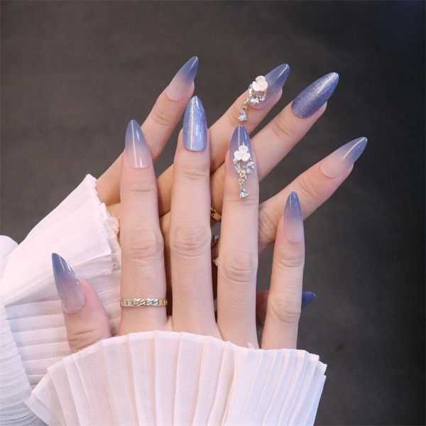false nails 24 pcs set glitter ombre blue 3d flower rhinestone press on fingernail long stiletto fake with glue sxy-44, Red;gold
false nails 24 pcs set glitter ombre blue 3d flower rhinestone press on fingernail long stiletto fake with glue sxy-44, Red;gold