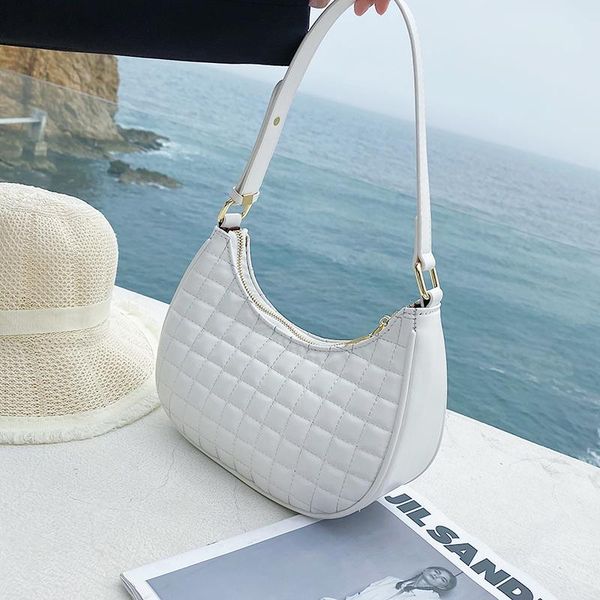 evening bags half moon underarm bag 2021 summer high-quality pu leather women's designer handbag shoulder messenger
evening bags half moon underarm bag 2021 summer high-quality pu leather women's designer handbag shoulder messenger
