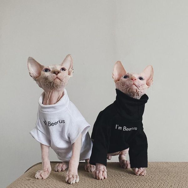 cat costumes clothes sphinx cotton summer t-shirt couple's shirt deven black white for pet
cat costumes clothes sphinx cotton summer t-shirt couple's shirt deven black white for pet