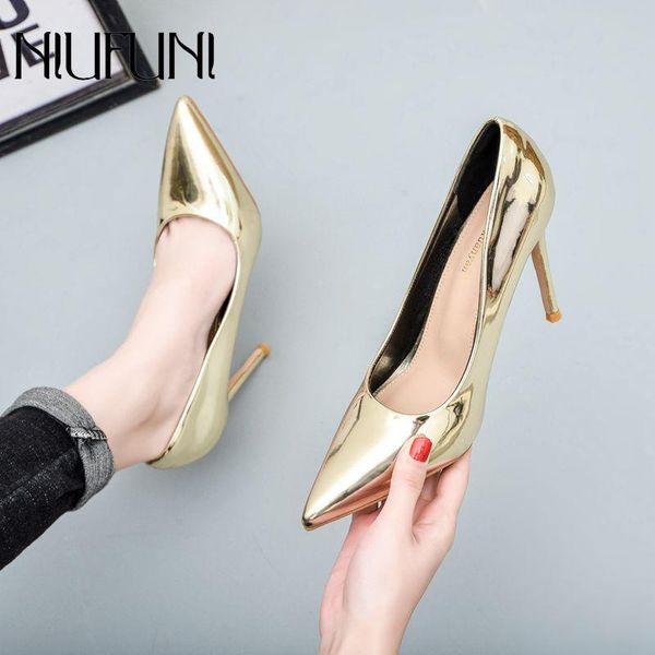 nightclub women's single shoes super fine high-heeled gold silver wedding banquet sandals pointed toes dress, Black
nightclub women's single shoes super fine high-heeled gold silver wedding banquet sandals pointed toes dress, Black