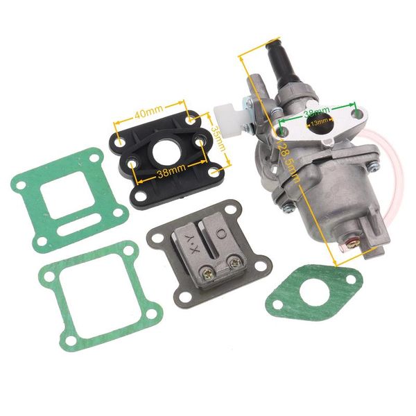 pedals engine carb carburetor with intake pipe valve mainfold kit for 2 stroke 47cc 49cc mini quad atv dirt bike minimoto go kart
pedals engine carb carburetor with intake pipe valve mainfold kit for 2 stroke 47cc 49cc mini quad atv dirt bike minimoto go kart