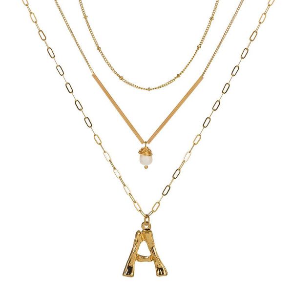 pendant necklaces cute natural pearl initial necklace letter name jewelry for women accessories gold color girlfriend gift, Silver
pendant necklaces cute natural pearl initial necklace letter name jewelry for women accessories gold color girlfriend gift, Silver
