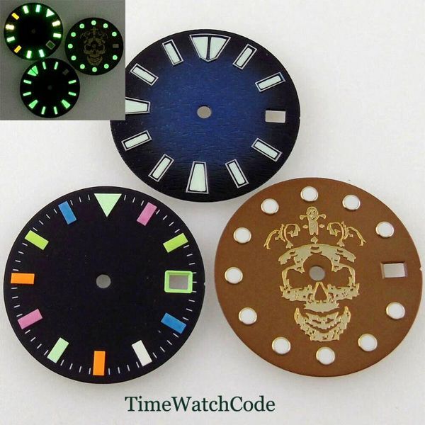 repair tools & kits for nh35/nh35a 28.5mm skull watch dial date window 4.2/3 o'clock crown blue/black/brown watches faces luminous
repair tools & kits for nh35/nh35a 28.5mm skull watch dial date window 4.2/3 o'clock crown blue/black/brown watches faces luminous