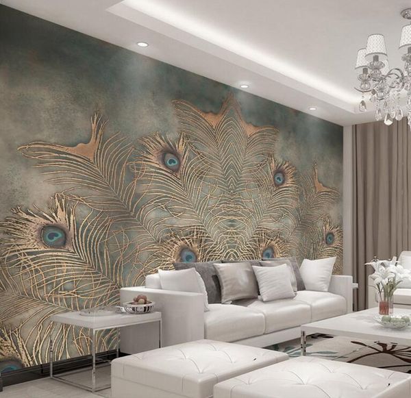 wallpapers bacal custom wallpaper modern chinese peacock feather tv background 3d mural living room bedroom
wallpapers bacal custom wallpaper modern chinese peacock feather tv background 3d mural living room bedroom