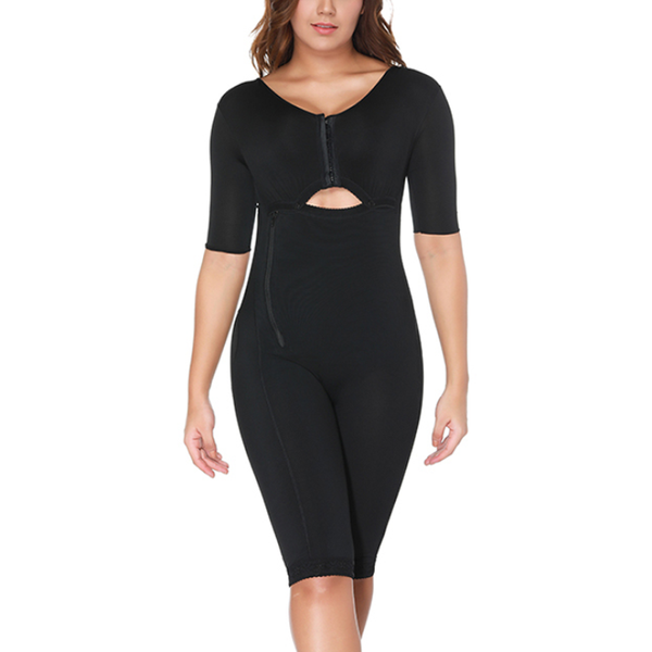 women's shapers mid-sleeve bodysuit colombianas postparto postpartum girdle full body shaper for women post-, Black;white
women's shapers mid-sleeve bodysuit colombianas postparto postpartum girdle full body shaper for women post-, Black;white