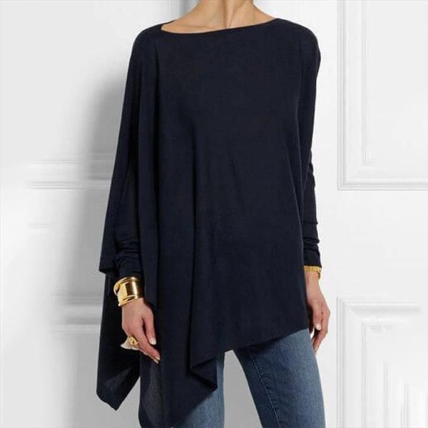 causal long sleeve cotton women shirts spring fall loose lrregular big size female solid sweatshirt o neck pullover, White
causal long sleeve cotton women shirts spring fall loose lrregular big size female solid sweatshirt o neck pullover, White