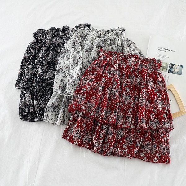 skirts 2021 fashion women's clothing loose wild wood earrings fresh chiffon floral double-layer ruffled skirt h914, Black
skirts 2021 fashion women's clothing loose wild wood earrings fresh chiffon floral double-layer ruffled skirt h914, Black