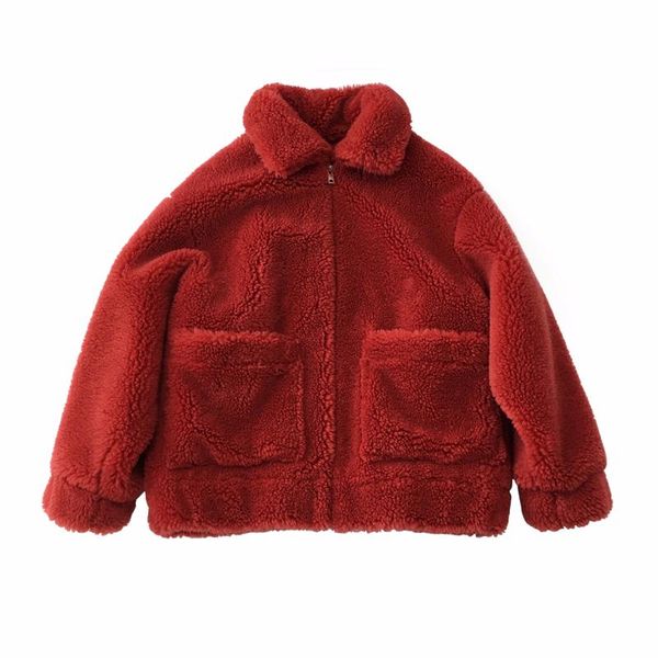 women's fur & faux winter jacket women brand 2021 fashion luxury spring real wool bomber loose natural coats shearling coat, Black
women's fur & faux winter jacket women brand 2021 fashion luxury spring real wool bomber loose natural coats shearling coat, Black