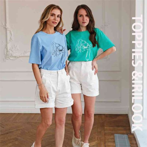 ies summer abstract character t-shirt cotton tee short sleeve printing 210623, White
ies summer abstract character t-shirt cotton tee short sleeve printing 210623, White