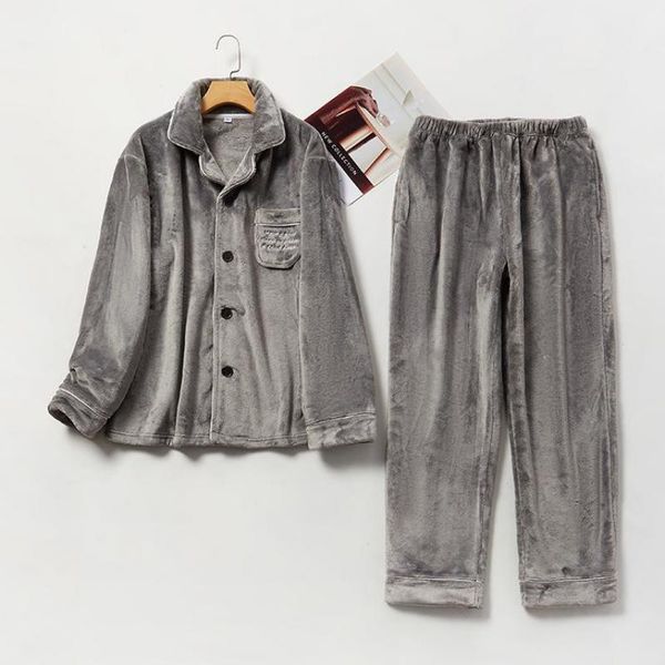 men's sleepwear men and women flannel pajamas set couple long sleeve loose casual home clothes lovers coral velvet leisure suit, Black;brown
men's sleepwear men and women flannel pajamas set couple long sleeve loose casual home clothes lovers coral velvet leisure suit, Black;brown