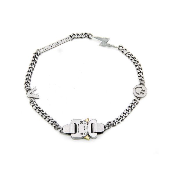 alyx hero chain necklace men women metal alyx hero chain smiley pearl accessories titanium japanese fashion 1017 smiley q0809, Silver
alyx hero chain necklace men women metal alyx hero chain smiley pearl accessories titanium japanese fashion 1017 smiley q0809, Silver