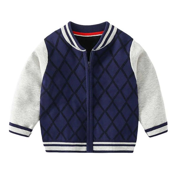 boys girls autumn winter knit baseball jacket zipper up casual outwear baby sportwear jacket coat children clothing 1-7y y1024, Blue
boys girls autumn winter knit baseball jacket zipper up casual outwear baby sportwear jacket coat children clothing 1-7y y1024, Blue