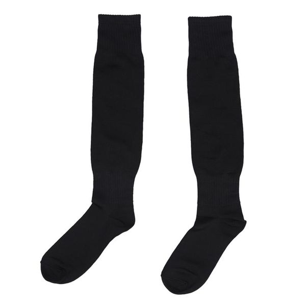 sports socks men's baseball hockey soccer long high sock (black) 
sports socks men's baseball hockey soccer long high sock (black)
