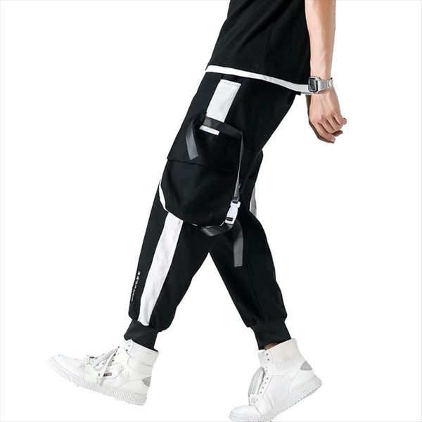 autumn streetwear cargo ribbon women pants harajuku side pockets casual joggers pantalones hip hop trousers, Black
autumn streetwear cargo ribbon women pants harajuku side pockets casual joggers pantalones hip hop trousers, Black
