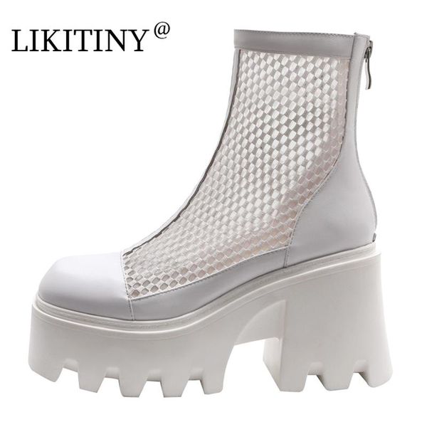 dress shoes likitiny summer boots sandals women round toe back zipper chunky heels breathable white mesh matin ankle size, Black
dress shoes likitiny summer boots sandals women round toe back zipper chunky heels breathable white mesh matin ankle size, Black