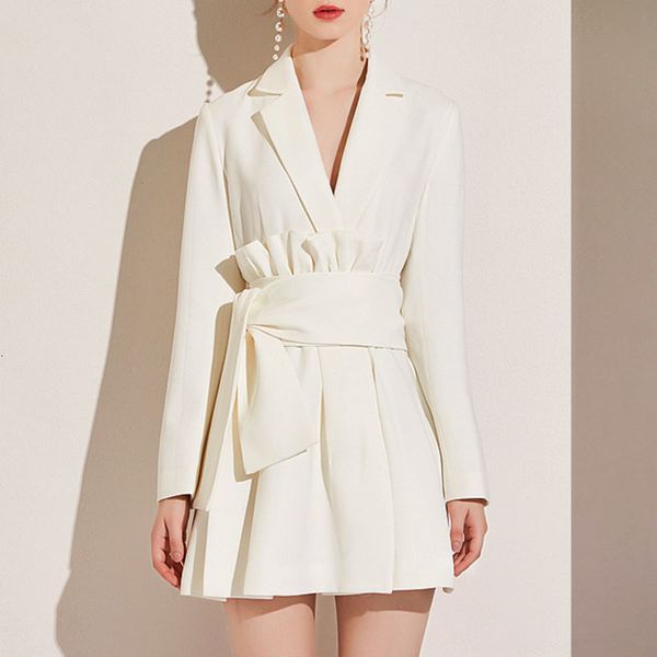 dresses casual white for women notched long sleeve high waist lace up elegant es female 2021 spring style, Black;gray
dresses casual white for women notched long sleeve high waist lace up elegant es female 2021 spring style, Black;gray