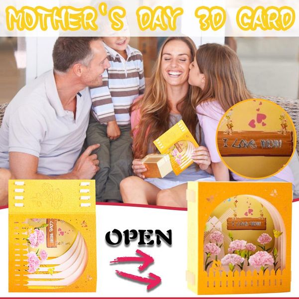 mother's day card creative hollow out paper carving blessing greeting cards
mother's day card creative hollow out paper carving blessing greeting cards