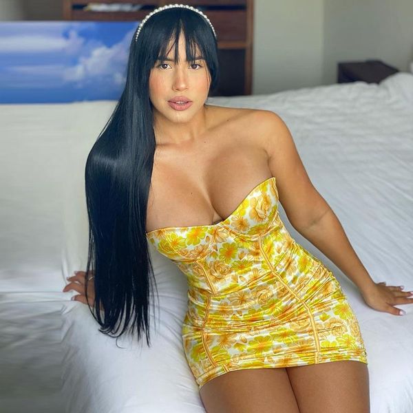 casual dresses party dress women strapless off shoulder push up padded bodycon satin club wear floral short 2021, Black;gray
casual dresses party dress women strapless off shoulder push up padded bodycon satin club wear floral short 2021, Black;gray