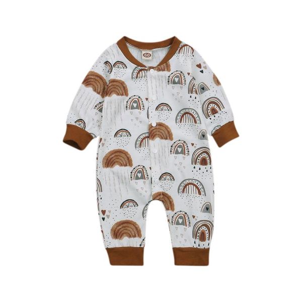 jumpsuits autumn infant baby girl boy romper rainbow heart print long sleeve jumpsuit casual born cottom rompers 0-24m, Blue
jumpsuits autumn infant baby girl boy romper rainbow heart print long sleeve jumpsuit casual born cottom rompers 0-24m, Blue