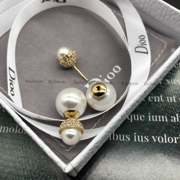 size pearl earring earring temperament small fragrance versatile half circle full diamond earrings black friday online deals accessories bla, Silver