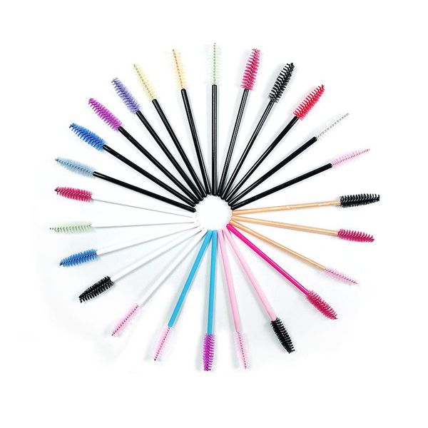 makeup brushes eyebrow mascara wand eyelash spoolie brush 50 pcs/set wholesale disposable lash wands extension
makeup brushes eyebrow mascara wand eyelash spoolie brush 50 pcs/set wholesale disposable lash wands extension