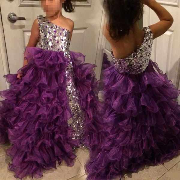 girl's dresses fashion silver and purple girls pageant one shoulder diamonds sequins ruffles organza party gowns custom size, Red;yellow
girl's dresses fashion silver and purple girls pageant one shoulder diamonds sequins ruffles organza party gowns custom size, Red;yellow