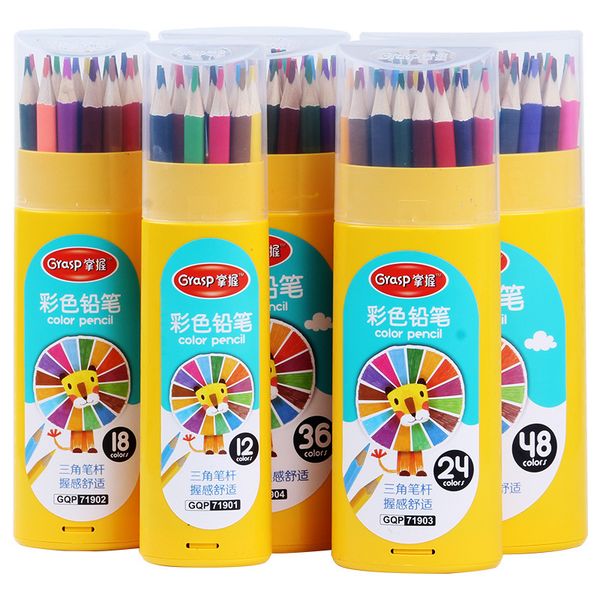 color holding pencil 36 beginner art brush children's painting lead set, Black;red
color holding pencil 36 beginner art brush children's painting lead set, Black;red