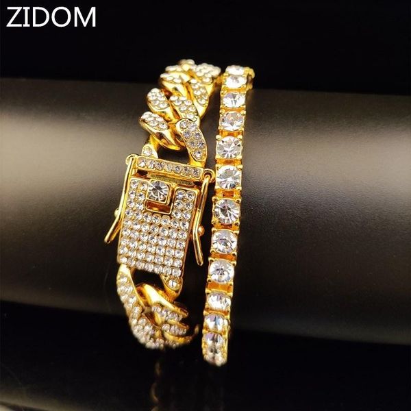 link, chain men/women hip hop iced out bling cuban bracelets rhinestone 5mm width tennis bracelet hiphop jewelry charm gifts, Black
link, chain men/women hip hop iced out bling cuban bracelets rhinestone 5mm width tennis bracelet hiphop jewelry charm gifts, Black