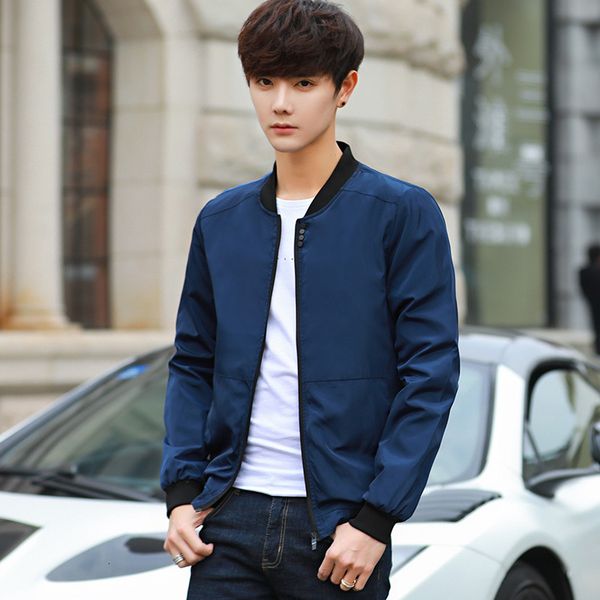 men's tracksuits spring and autumn korean fashion men's thin youth stand collar slim fit casual coat large baseball et, Gray
men's tracksuits spring and autumn korean fashion men's thin youth stand collar slim fit casual coat large baseball et, Gray