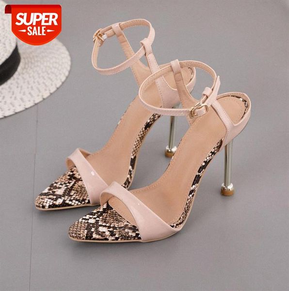 snake pattern color matching fine super high heel women's sandals european and american style sandals42 #vx93, Black
snake pattern color matching fine super high heel women's sandals european and american style sandals42 #vx93, Black