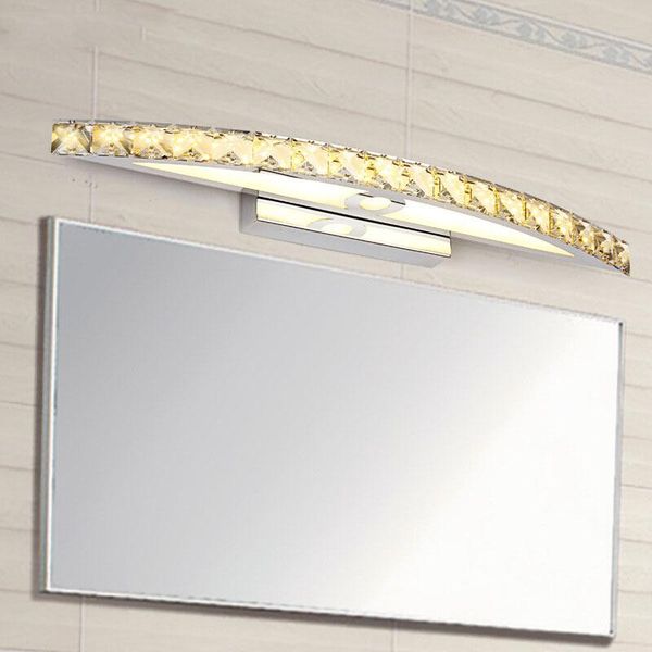 simple crystal mirror light led nordic living room background bedroom wall lamp 44cm/54cm cosmestic lighting
simple crystal mirror light led nordic living room background bedroom wall lamp 44cm/54cm cosmestic lighting